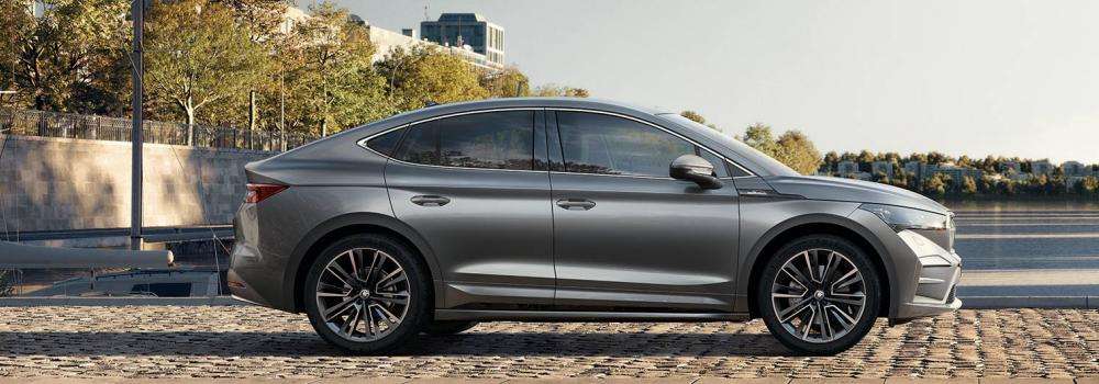RVS Achterbumperprotector compatibel met Skoda Enyaq iV 2020- excl. Coupe ' Ribs
